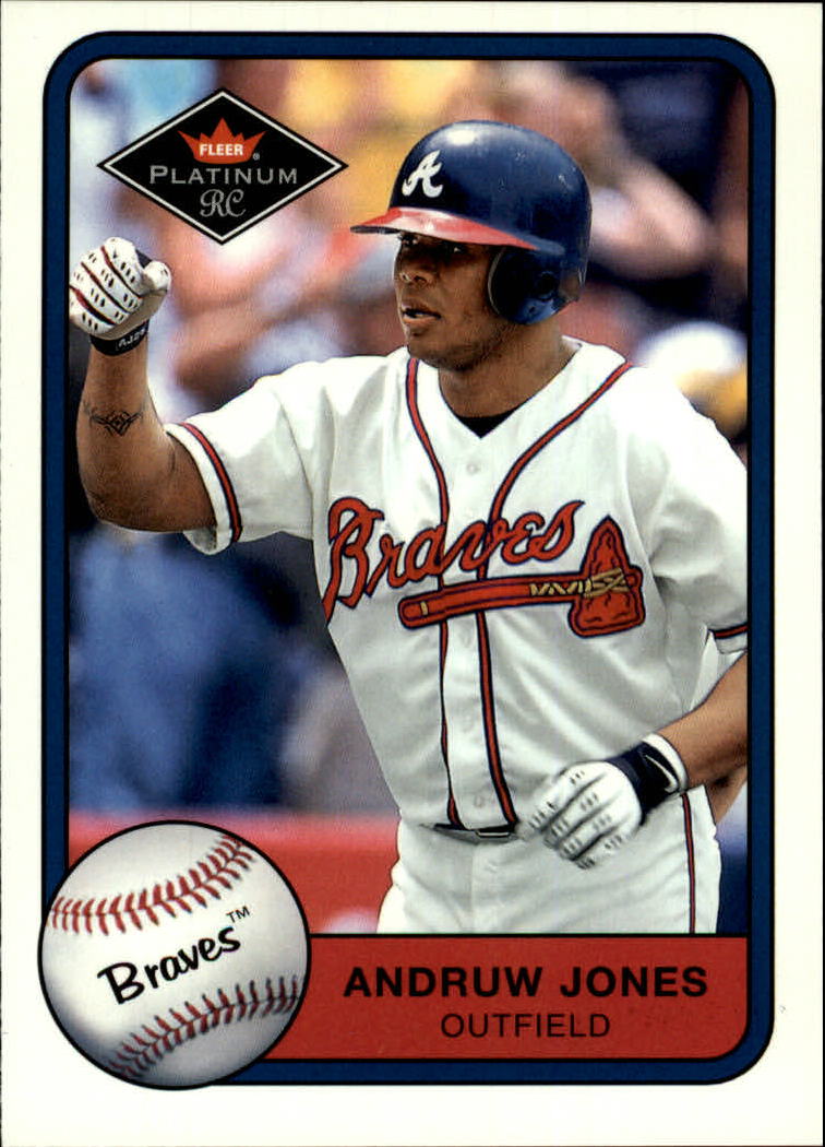 2001 Fleer Platinum #342 Andruw Jones