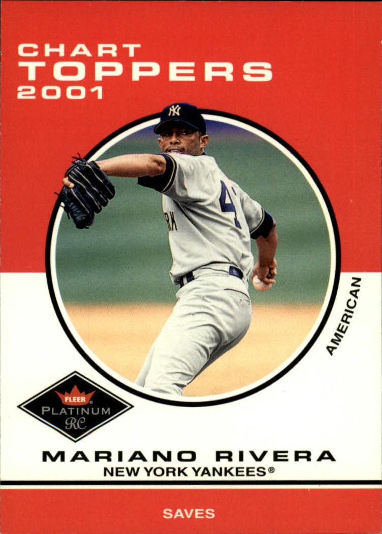 2001 Fleer Platinum #406 Mariano Rivera CT