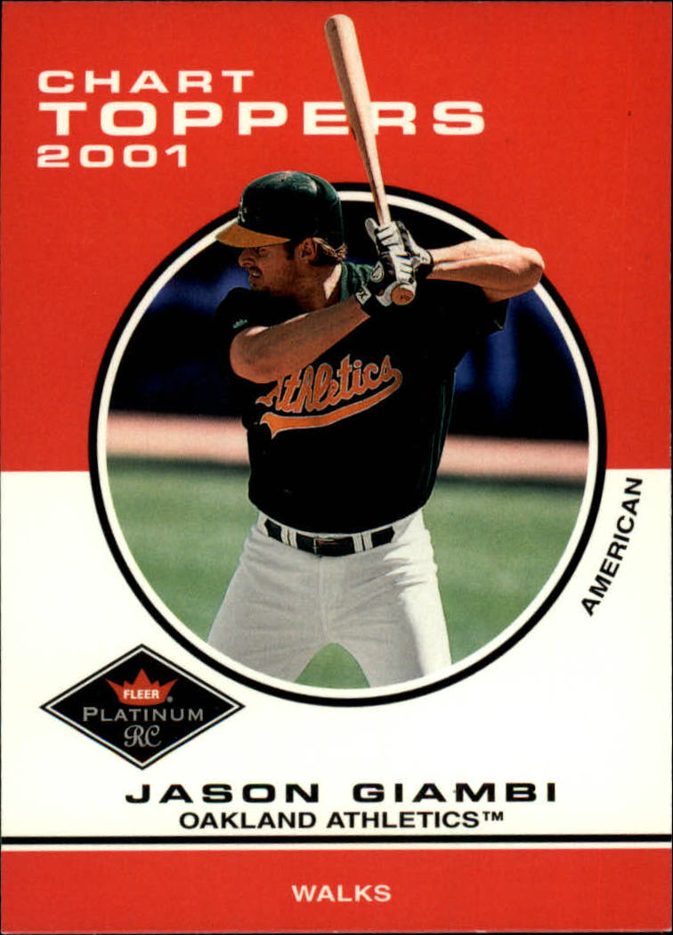 2001 Fleer Platinum #415 Jason Giambi CT