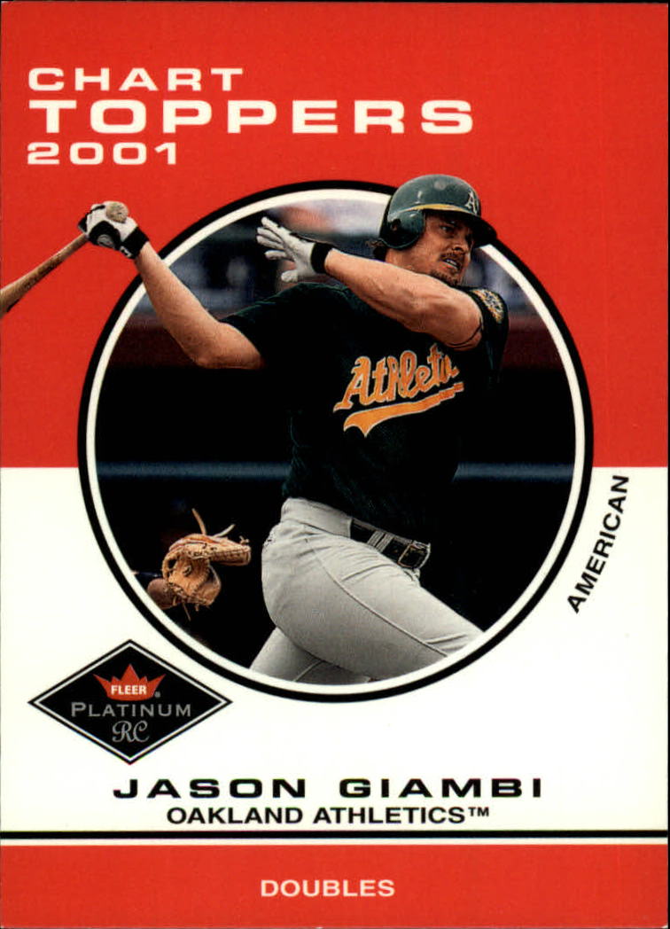 2001 Fleer Platinum #422 Jason Giambi CT