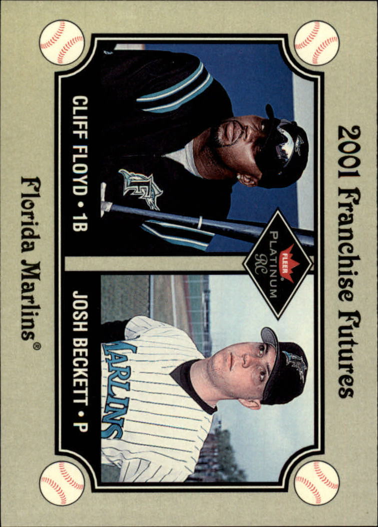 2001 Fleer Platinum #471 C.Floyd/J.Beckett FF