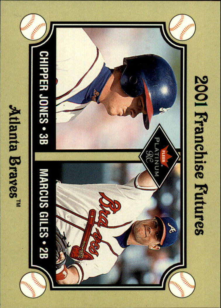2001 Fleer Platinum #477 C.Jones/M.Giles FF