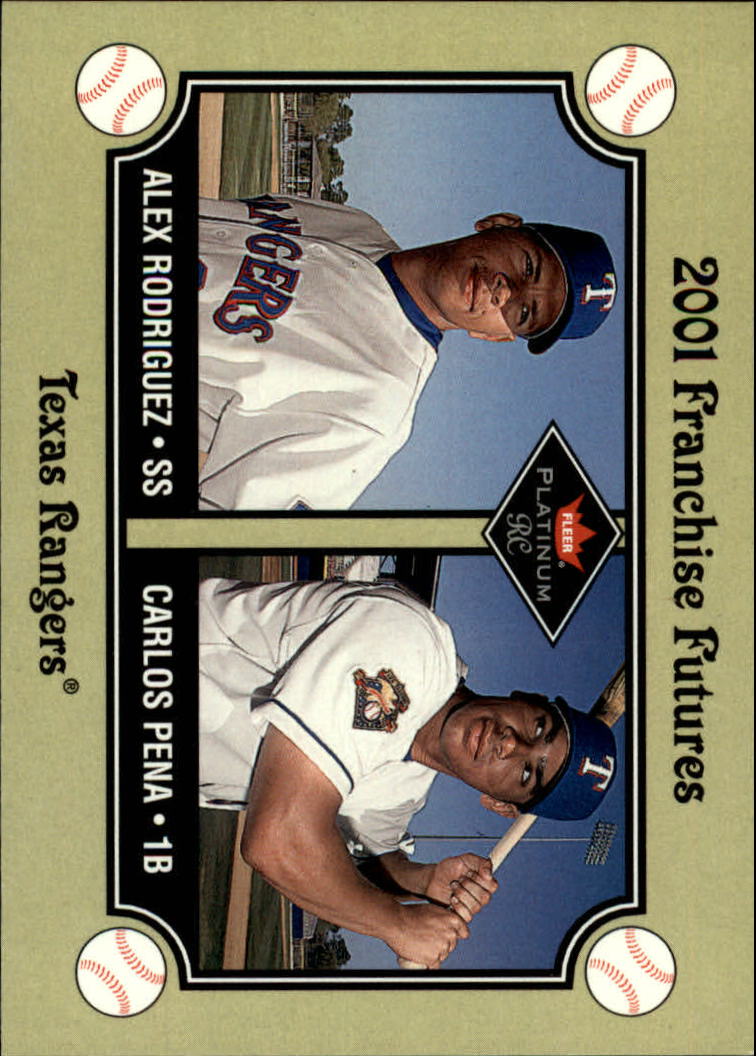 2001 Fleer Platinum #480 A.Rodriguez/C.Pena FF