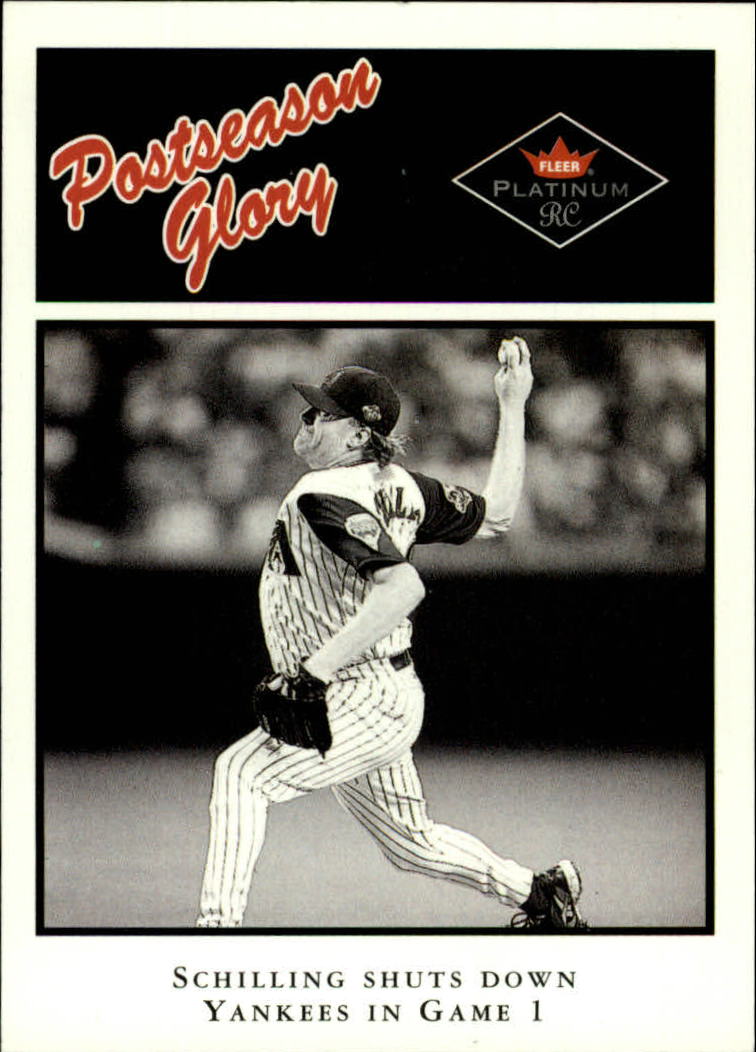 2001 Fleer Platinum #487 Curt Schilling PG