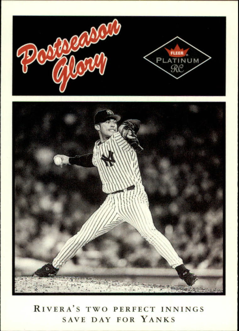 2001 Fleer Platinum #492 Mariano Rivera PG