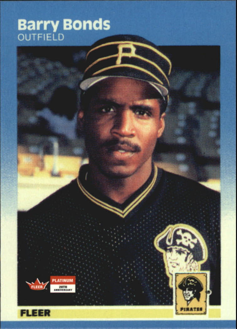 2001 Fleer Platinum 20th Anniversary Reprints #9 Barry Bonds 87F