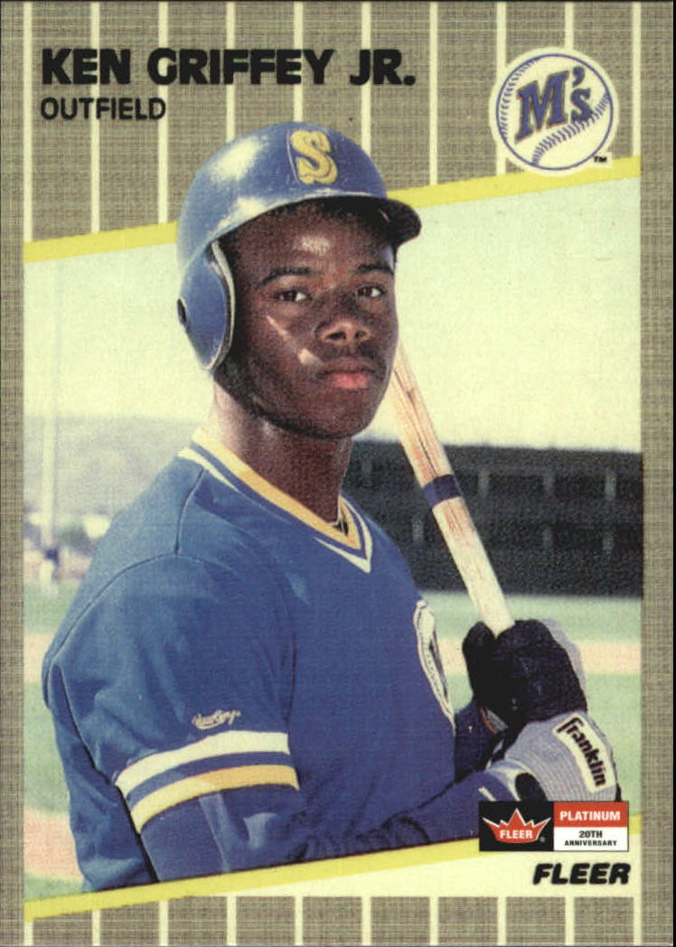 2001 Fleer Platinum 20th Anniversary Reprints #10 Ken Griffey Jr. 89F