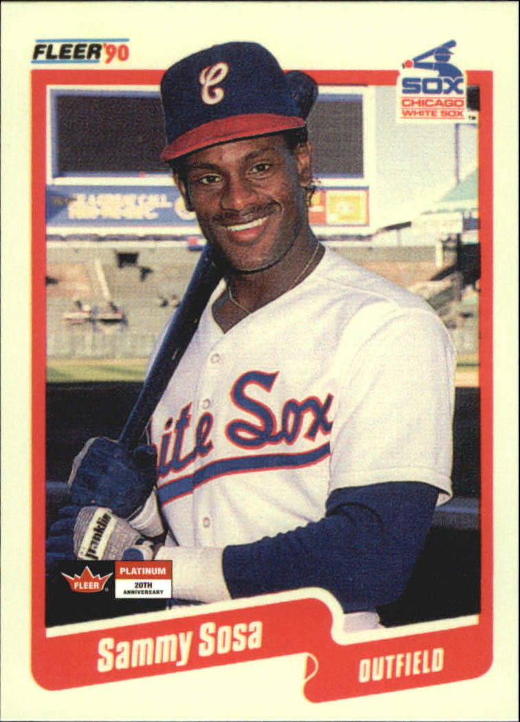 2001 Fleer Platinum 20th Anniversary Reprints #11 Sammy Sosa 90F