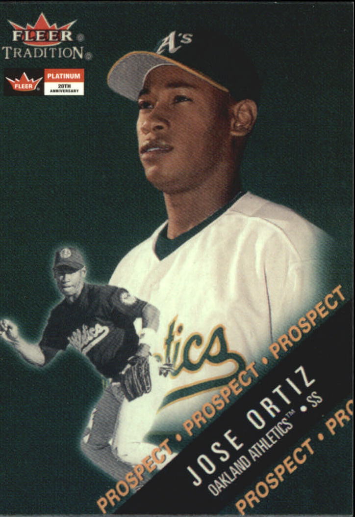 2001 Fleer Platinum 20th Anniversary Reprints #18 Jose Ortiz 00GL