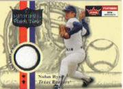 2001 Fleer Platinum National Patch Time #51 Nolan Ryan S1