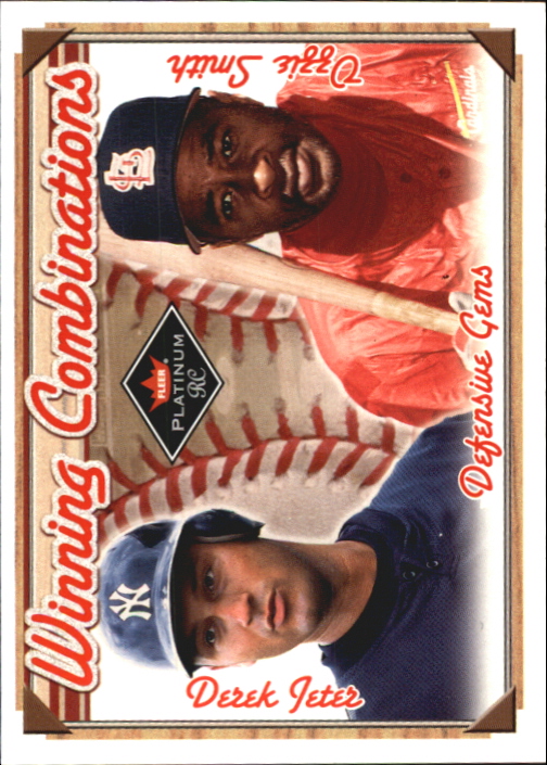 2001 Fleer Platinum Winning Combinations #1 D.Jeter/O.Smith/2000