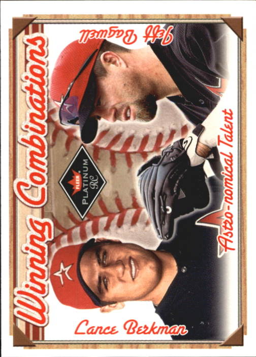 2001 Fleer Platinum Winning Combinations #24 J.Bagwell/L.Berkman/2000
