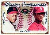2001 Fleer Platinum Winning Combinations #34 S.Musial/A.Pujols/500
