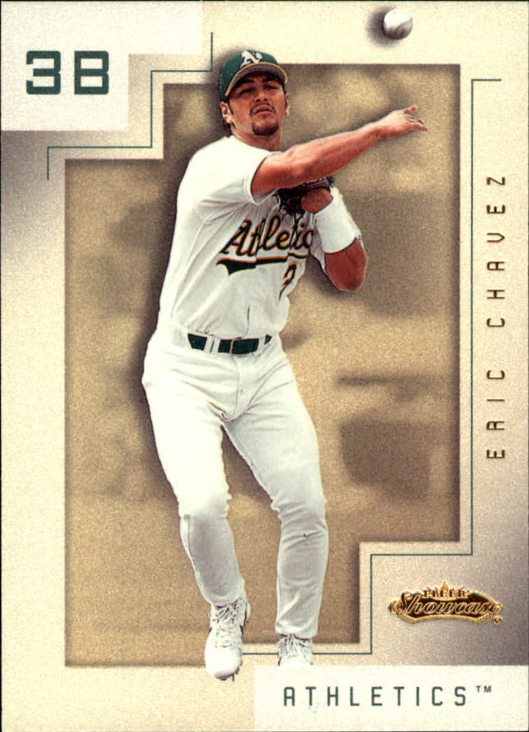 2001 Fleer Showcase #29 Eric Chavez