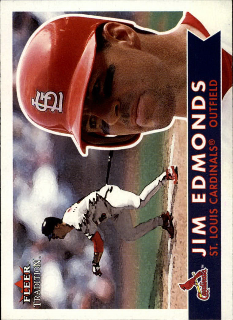 2001 Fleer Tradition #10 Jim Edmonds