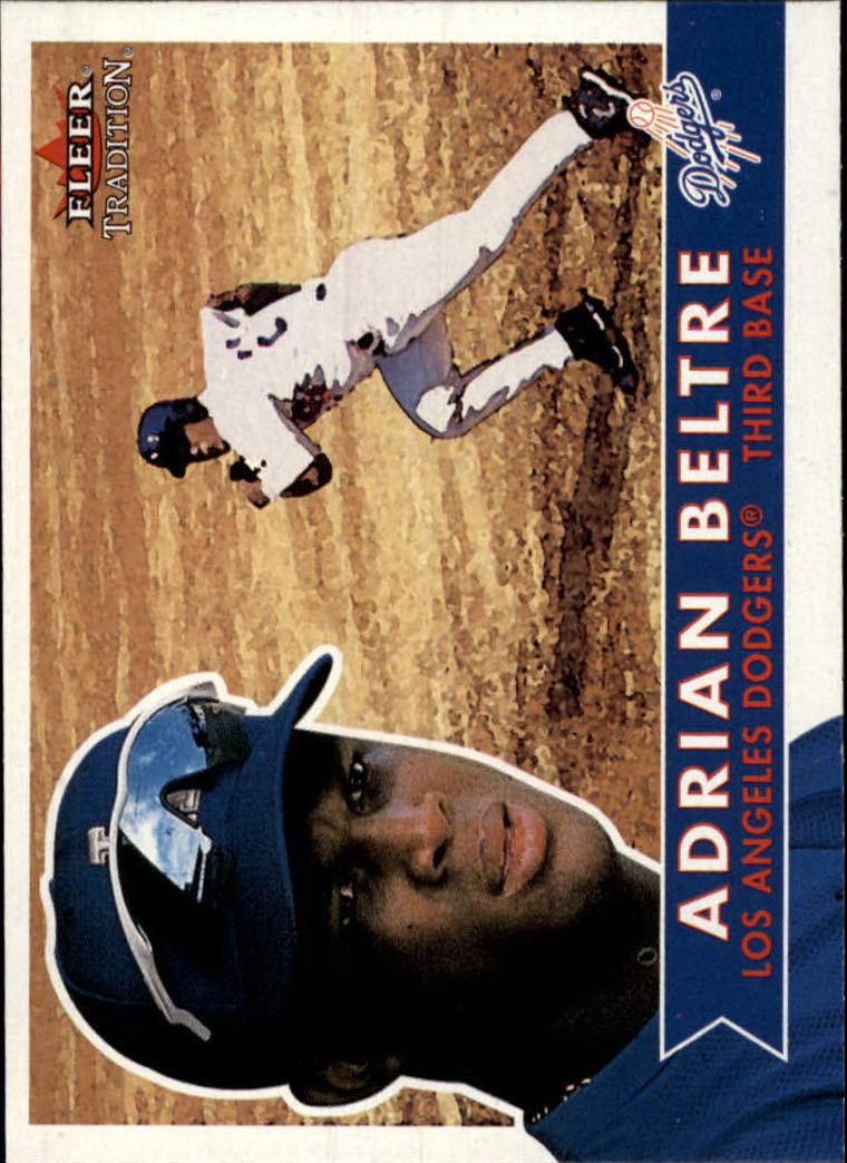 2001 Fleer Tradition #102 Adrian Beltre