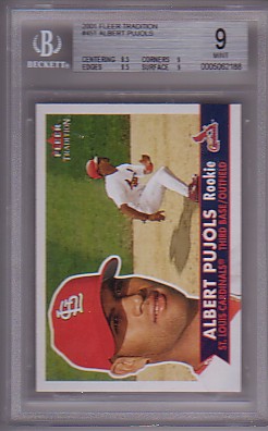 2001 Fleer Tradition #451 Albert Pujols RC