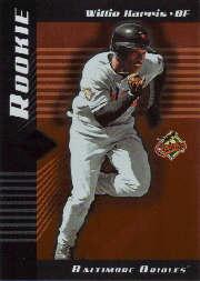 2001 Leaf Limited #293 Willie Harris RC