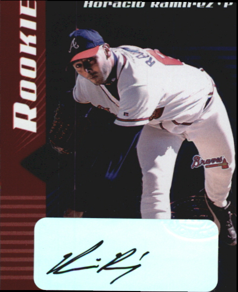 2001 Leaf Limited #305 Horacio Ramirez AU RC
