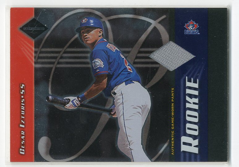 2001 Leaf Limited #336 Cesar Izturis Pants/650