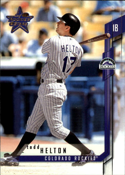 2001 Leaf Rookies and Stars #17 Todd Helton