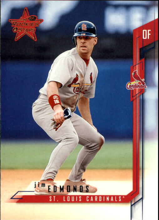 2001 Leaf Rookies and Stars #61 Jim Edmonds