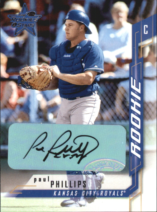 2001 Leaf Rookies and Stars Autographs #196 Paul Phillips/250 *
