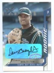 2001 Leaf Rookies and Stars Autographs #257 Dewon Brazelton/100 *