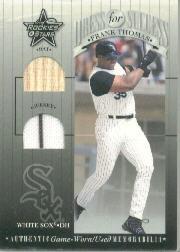 2001 Leaf Rookies and Stars Dress for Success #DFS4 Frank Thomas