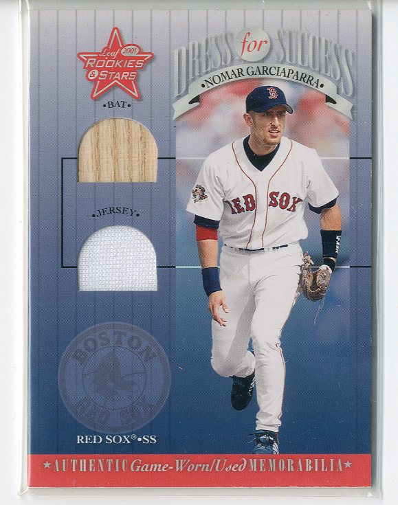 2001 Leaf Rookies and Stars Dress for Success #DFS5 Nomar Garciaparra