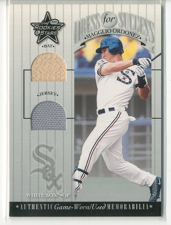 2001 Leaf Rookies and Stars Dress for Success #DFS22 Magglio Ordonez