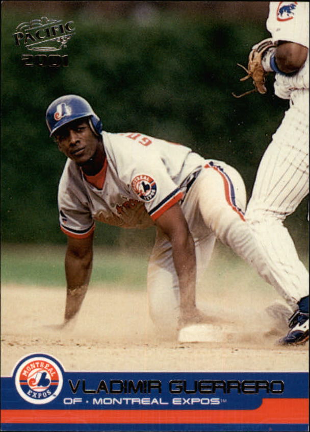 2001 Pacific #255 Vladimir Guerrero