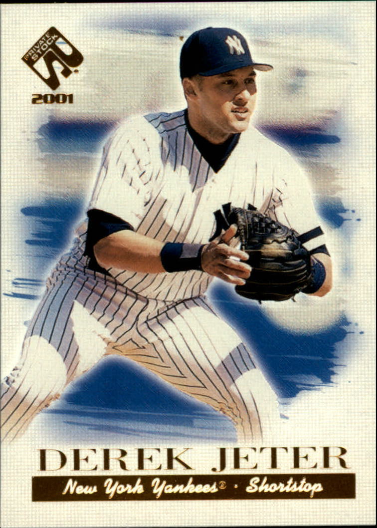 2001 Private Stock #79 Derek Jeter
