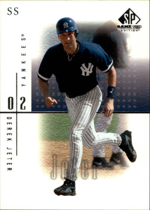 2001 SP Game Used Edition #27 Derek Jeter