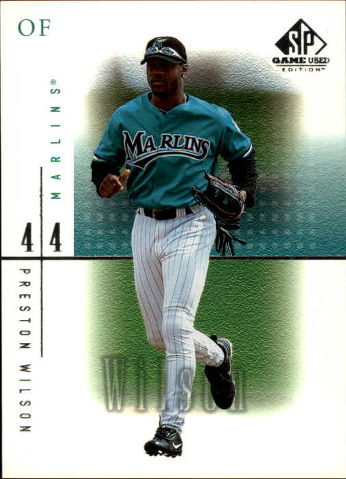 2001 SP Game Used Edition #48 Preston Wilson