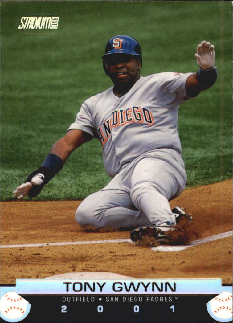 2001 Stadium Club #15 Tony Gwynn