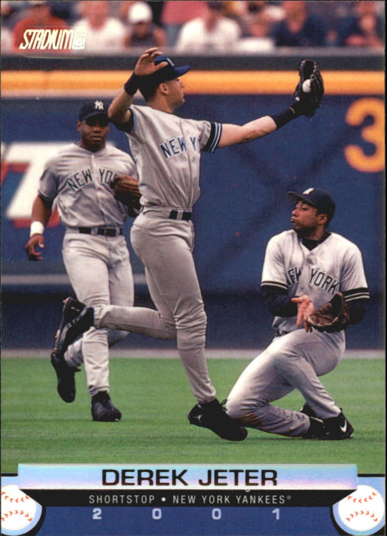 2001 Stadium Club #30 Derek Jeter