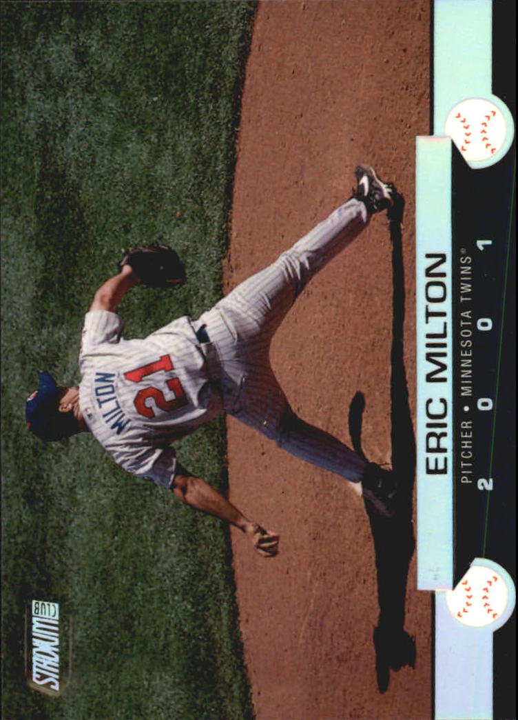 2001 Stadium Club #32 Eric Milton