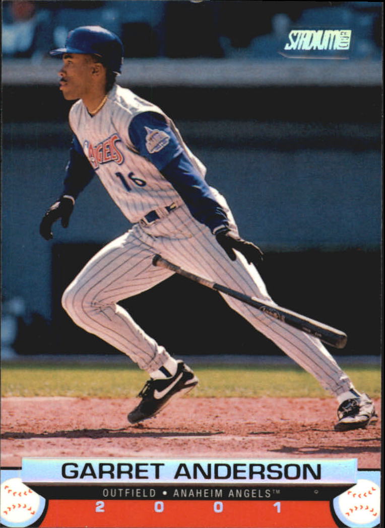 2001 Stadium Club #39 Garret Anderson