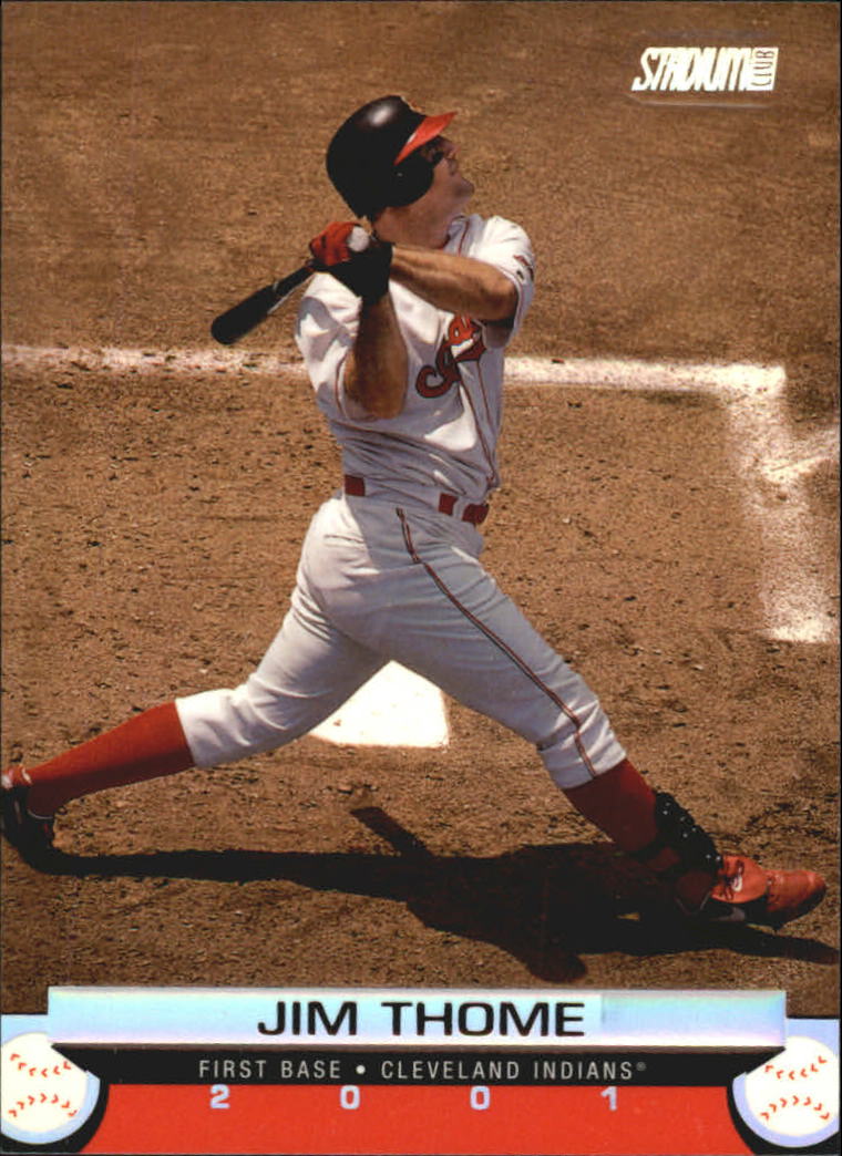 2001 Stadium Club #40 Jim Thome