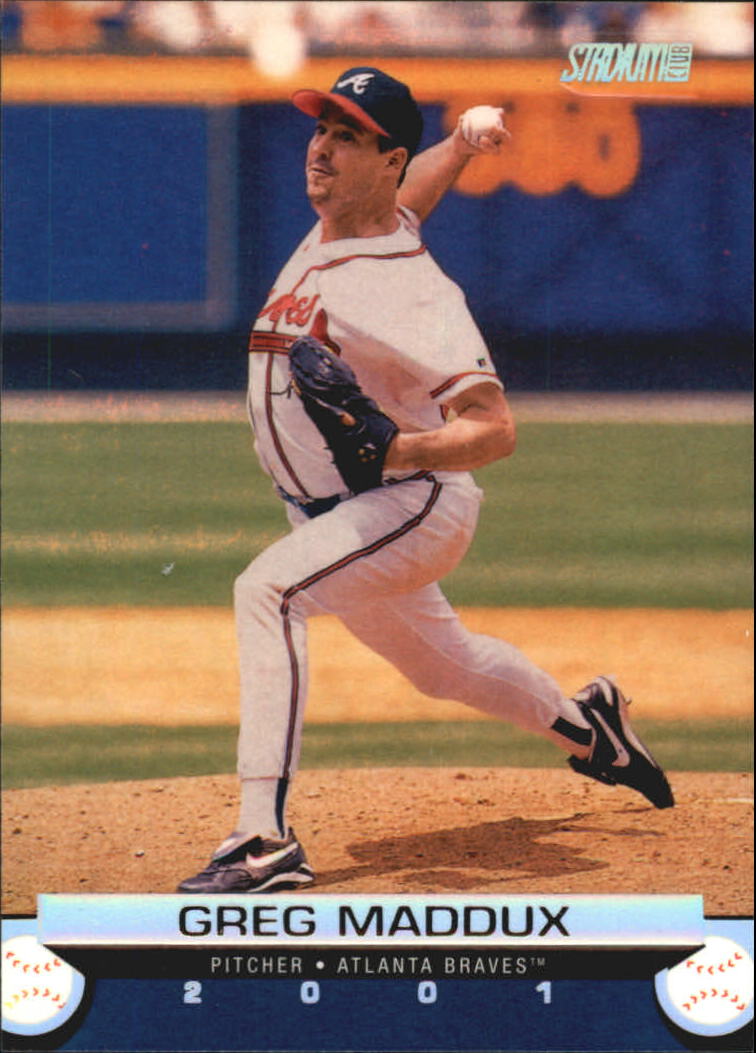 2001 Stadium Club #72 Greg Maddux