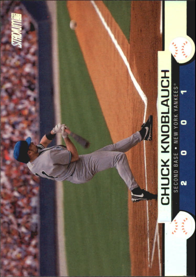 2001 Stadium Club #79 Chuck Knoblauch