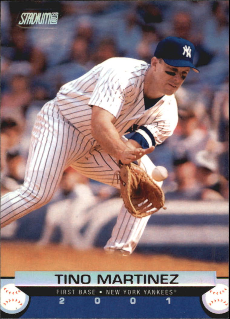 2001 Stadium Club #92 Tino Martinez