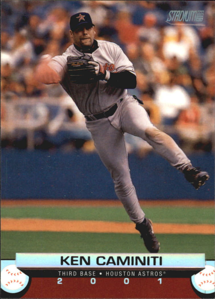 2001 Stadium Club #99 Ken Caminiti