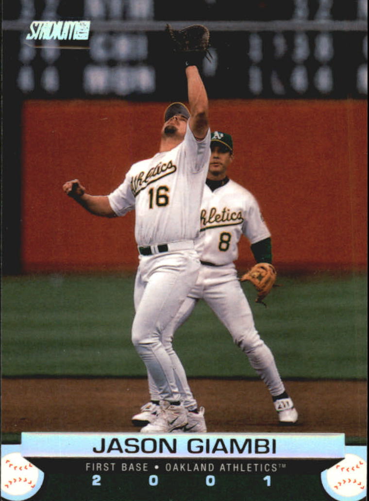 2001 Stadium Club #132 Jason Giambi