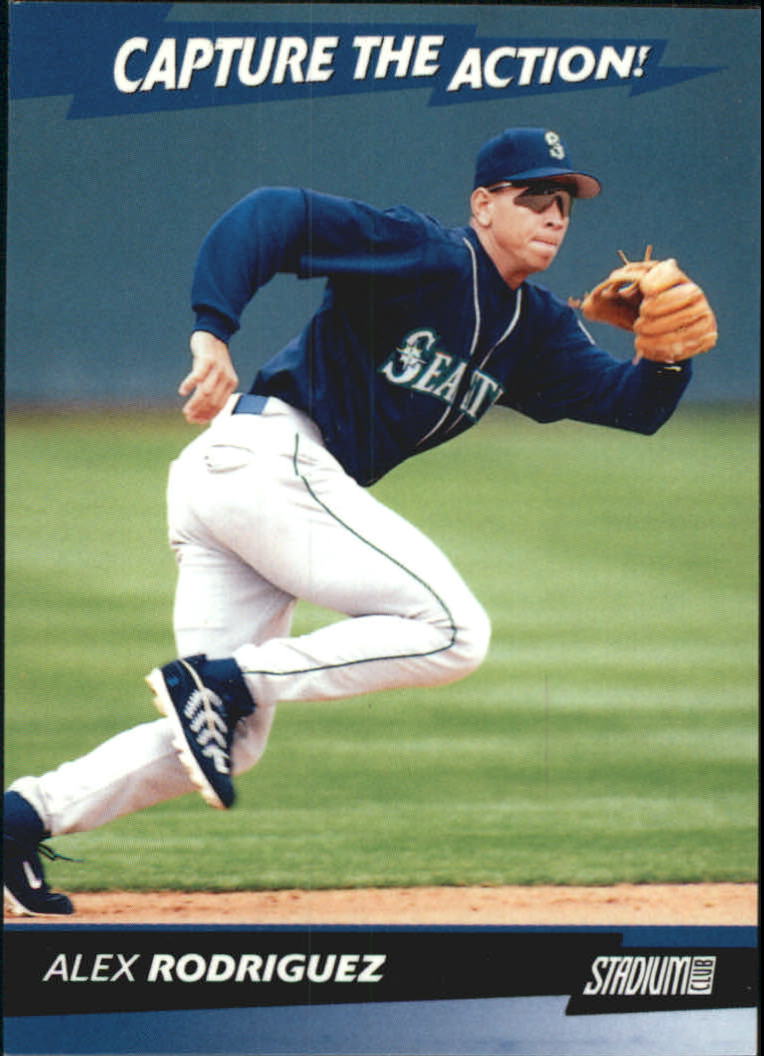 2001 Stadium Club Capture the Action #CA2 Alex Rodriguez