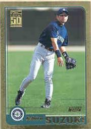 2001 Topps Gold #726 Ichiro Suzuki