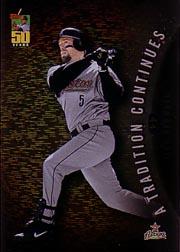 2001 Topps A Tradition Continues #TRC12 Jeff Bagwell