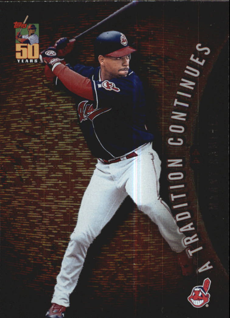 2001 Topps A Tradition Continues #TRC26 Manny Ramirez