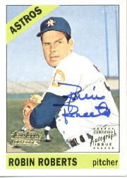 2001 Topps Team Topps Legends Autographs #TT46F Robin Roberts 66